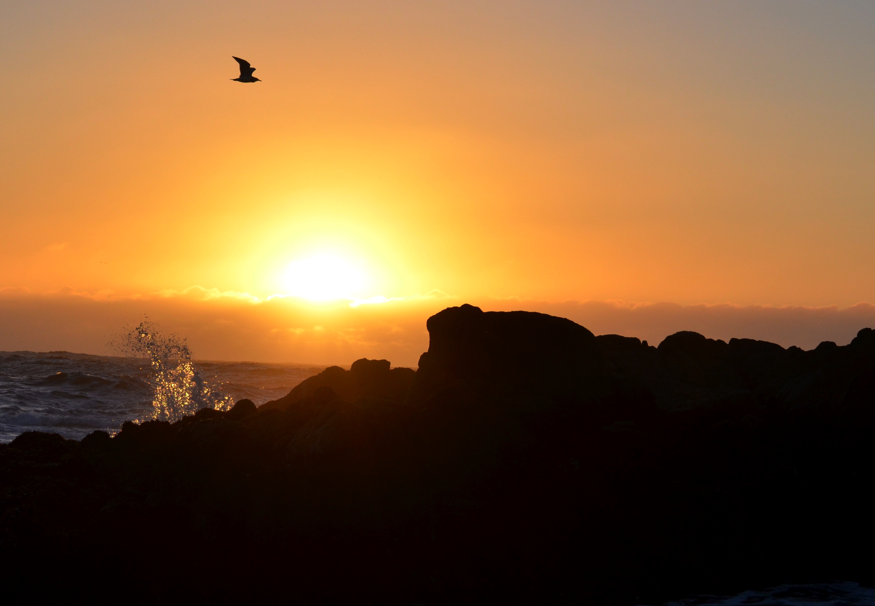sunset at Sammy's beach